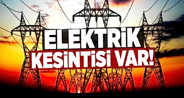Ataşehir Elektrik Kesintisi